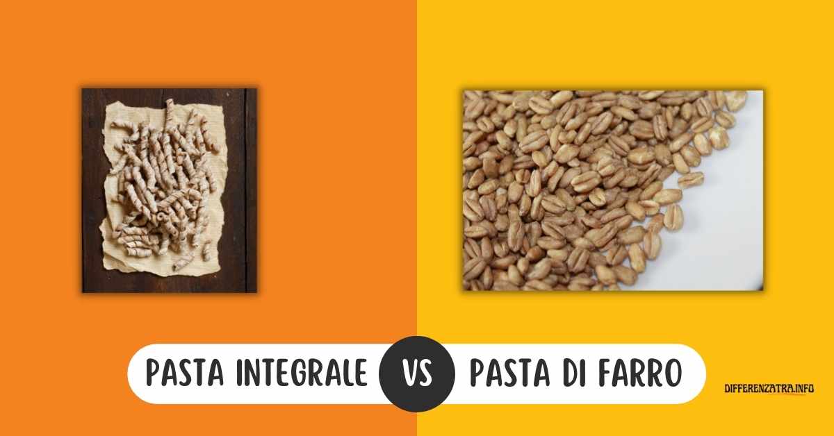 Differenza Tra Pasta Integrale e Pasta di Farro