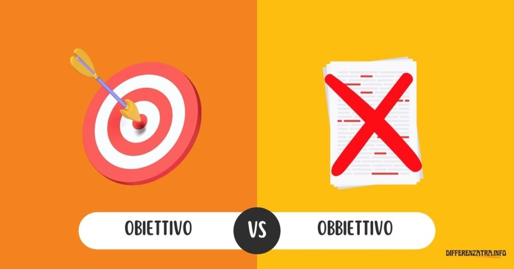obiettivo vs obbiettivo